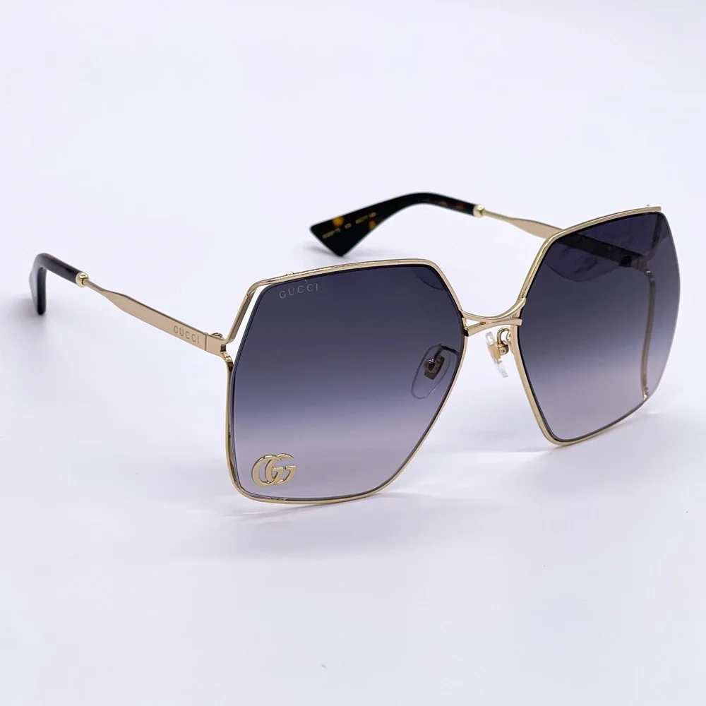 NEW GUCCI GG0817S 006 SQUARE WOMEN SUNGLASSES GUCCI GG0817S - Picture 4 of 10